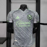 Club América 2025/26 Third Jersey – Player Version – Green/Gray