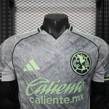 Club América 2025/26 Third Jersey – Player Version – Green/Gray