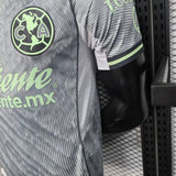 Club América 2025/26 Third Jersey – Player Version – Green/Gray