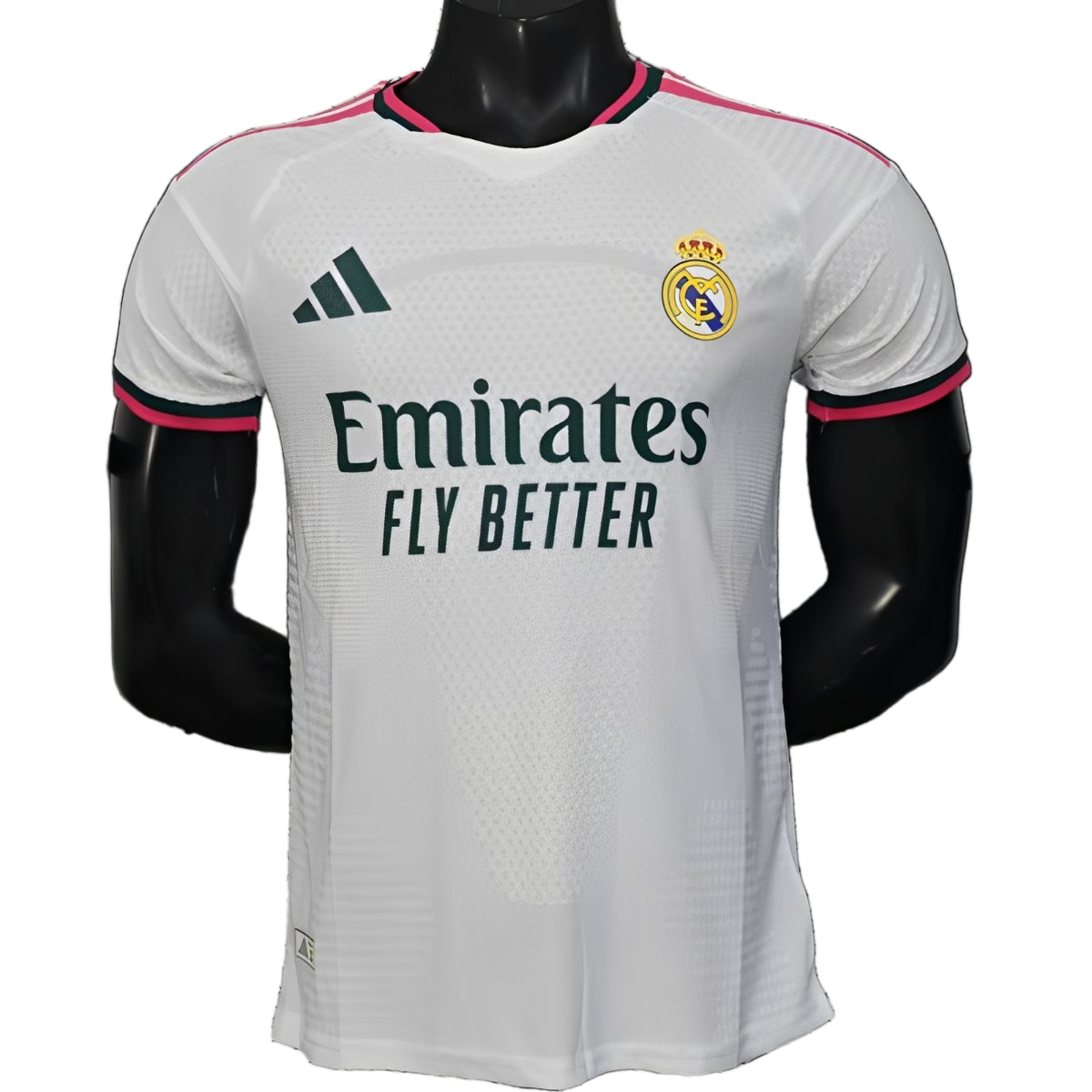 Real Madrid 2026/27 Home Jersey – Player Version – Black/White/Pink