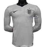 England 2025/26 Home Jersey – Player Version – Long Sleeve