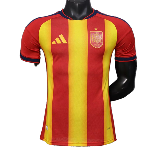 Spain 2026 Training Jersey – Player Version – Red/Yellow