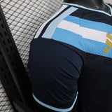 Argentina 2026 Away Jersey – Player Version – Blue/Navy