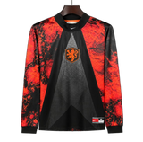 Netherlands 2026 Goalkeeper Jersey – Long Sleeve – Black/Red