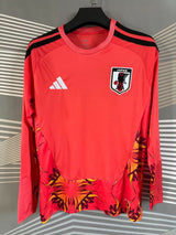 Japan 2026 Goalkeeper Jersey – Long Sleeve – Red