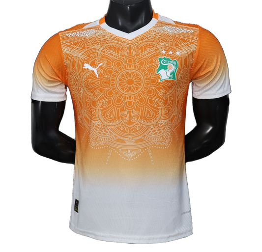 Ivory Coast 2026 Jersey – Player Version – Special Edition – Orange