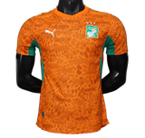 Ivory Coast 2026 Home Jersey – Player Version – Orange Tonal Pattern