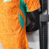 Ivory Coast 2026 Home Jersey – Player Version – Orange Tonal Pattern