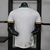 Cameroon 2026 Home Jersey – Player Version – White/Red – Dot Pattern