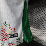 Cameroon 2026 Home Jersey – Player Version – White/Red – Dot Pattern