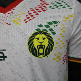 Cameroon 2026 Home Jersey – Player Version – White/Red – Dot Pattern