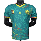 Cameroon 2026 Jersey – Player Version – Green – Colorful Dot Pattern