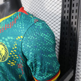 Cameroon 2026 Jersey – Player Version – Green – Colorful Dot Pattern
