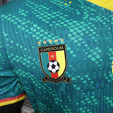 Cameroon 2026 Jersey – Player Version – Green – Colorful Dot Pattern