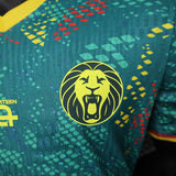 Cameroon 2026 Jersey – Player Version – Green – Colorful Dot Pattern