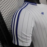 Colombia 2026 Jersey – Player Version – White/Blue – Vertical Stripe
