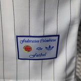 Colombia 2026 Jersey – Player Version – White/Blue – Vertical Stripe