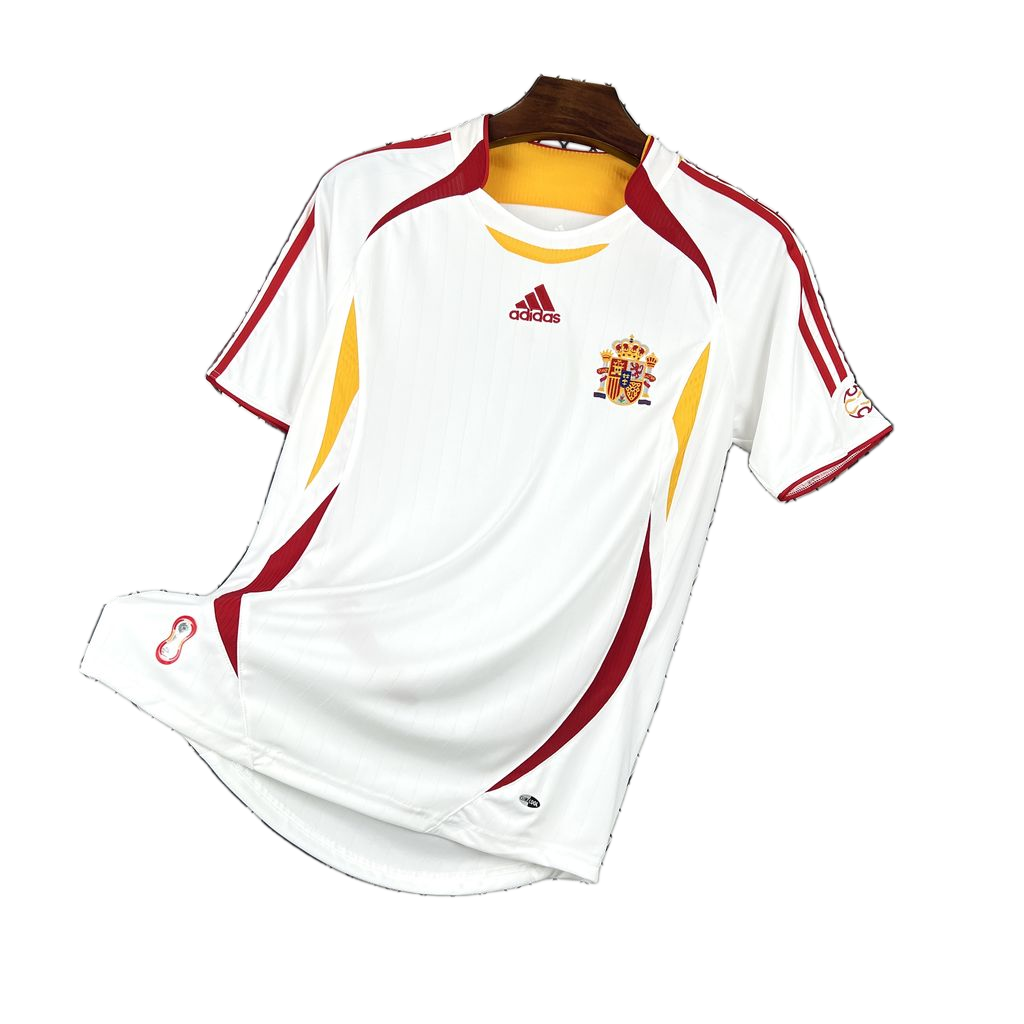 Spain 2006 Away Jersey – Retro Version