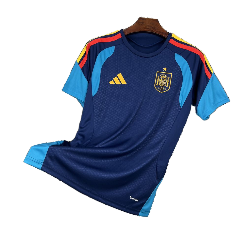 Spain 2026 Training Jersey – Navy/Sky Blue