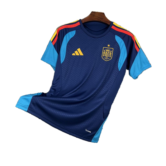 Spain 2026 Training Jersey – Navy/Sky Blue