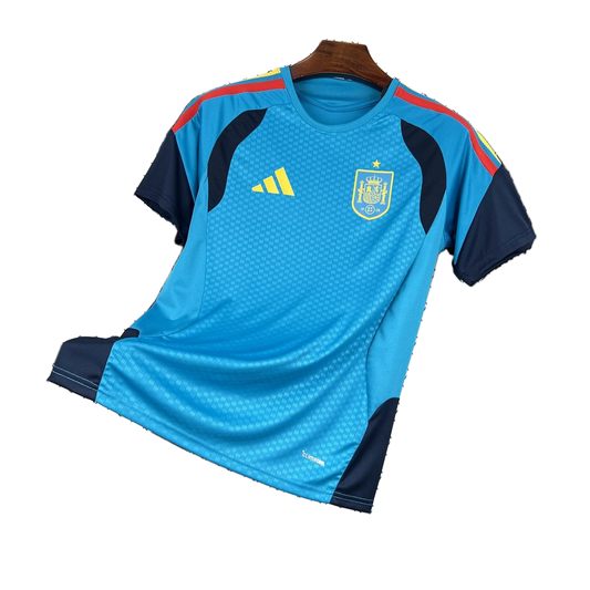 Spain 2026 Training Jersey – Sky Blue/Navy