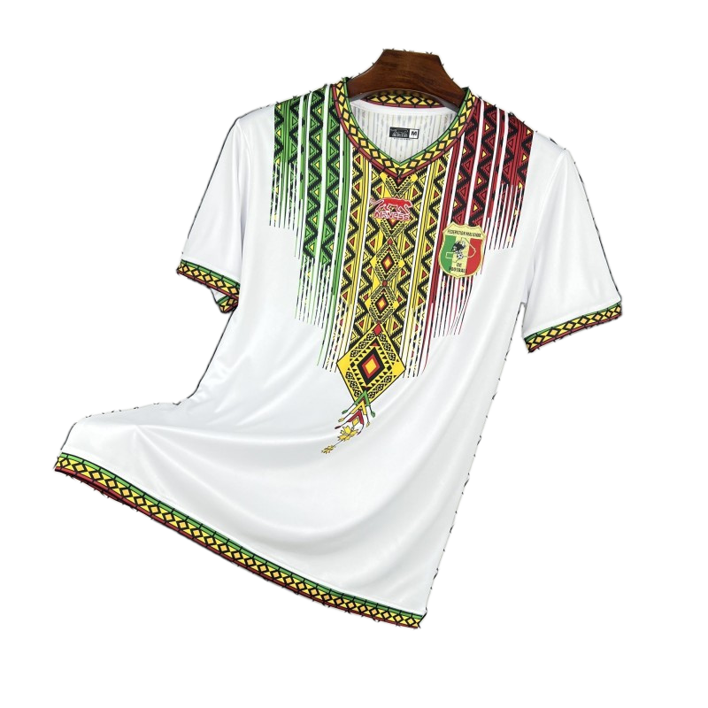 Mali 2026 Home Jersey – White Multicolor Pattern