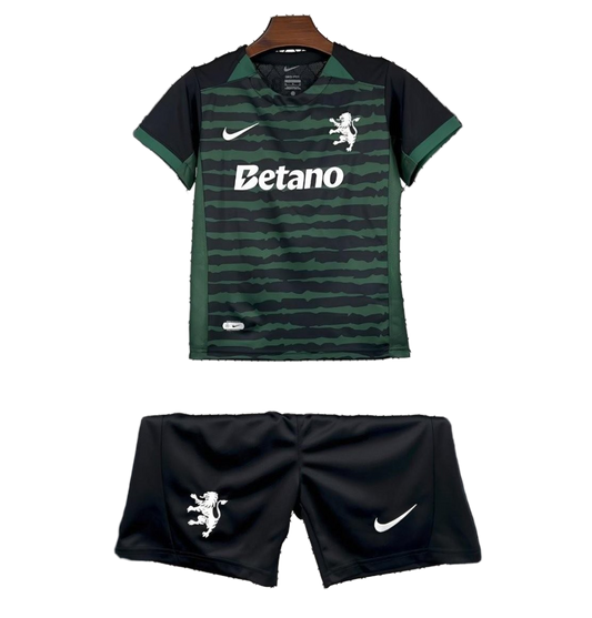 Sporting 2025/26 Goalkeeper Kids Kit