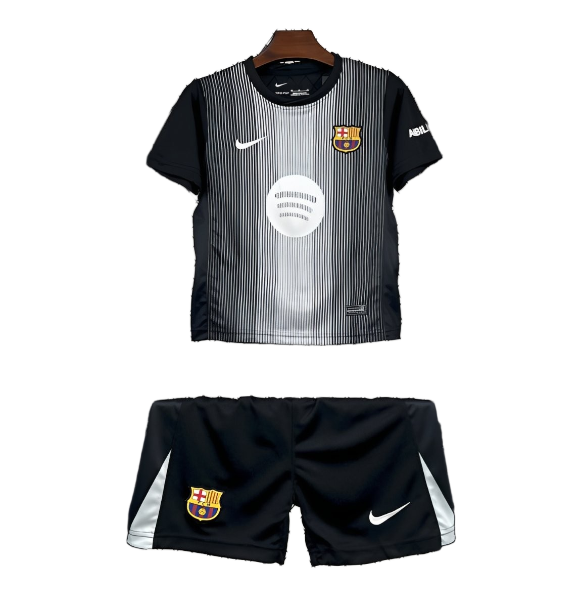 FC Barcelona 2025/26 Goalkeeper Kids Kit