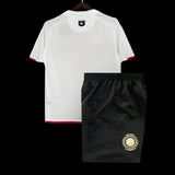 Inter Milan 2007/08 Away Kids Kit – Retro Version – White