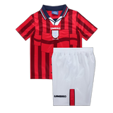 England 1998 Away Kids Kit – Retro Version