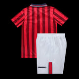 England 1998 Away Kids Kit – Retro Version