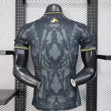 Portugal 2026 Jersey – Player Version – Grey – Dark Abstract Graphic Pattern