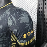 Portugal 2026 Jersey – Player Version – Grey – Dark Abstract Graphic Pattern