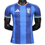 Italy 2026 Jersey – Player Version – Blue – Tonal Vertical Stripes