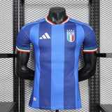 Italy 2026 Jersey – Player Version – Blue – Tonal Vertical Stripes