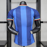 Italy 2026 Jersey – Player Version – Blue – Tonal Vertical Stripes