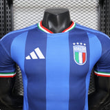 Italy 2026 Jersey – Player Version – Blue – Tonal Vertical Stripes