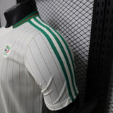 Algeria 2026 Jersey – Player Version – White/Green – Pinstripes