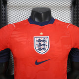 England 2026 Jersey – Player Version – Red – Abstract Graphic Pattern