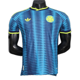 Colombia 2026 Jersey – Player Version – Blue – Wavy Zigzag Pattern
