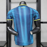 Colombia 2026 Jersey – Player Version – Blue – Wavy Zigzag Pattern