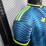 Colombia 2026 Jersey – Player Version – Blue – Wavy Zigzag Pattern
