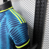 Colombia 2026 Jersey – Player Version – Blue – Wavy Zigzag Pattern