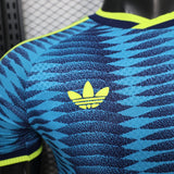 Colombia 2026 Jersey – Player Version – Blue – Wavy Zigzag Pattern