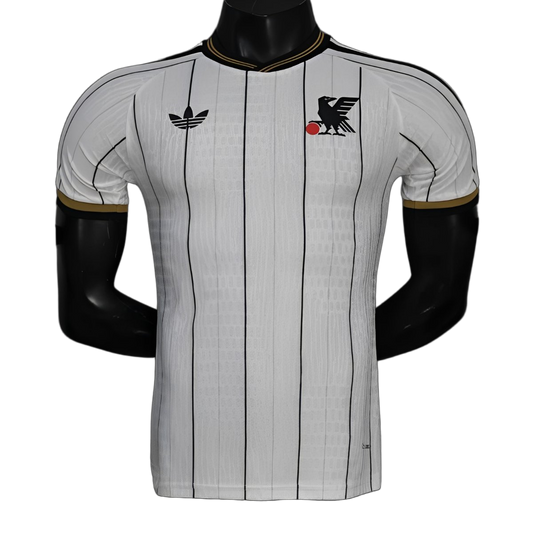 Japan 2026 Jersey – Player Version – White/Black – Pinstripes