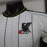 Japan 2026 Jersey – Player Version – White/Black – Pinstripes