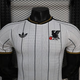 Japan 2026 Jersey – Player Version – White/Black – Pinstripes