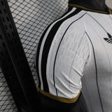 Japan 2026 Jersey – Player Version – White/Black – Pinstripes
