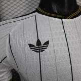 Japan 2026 Jersey – Player Version – White/Black – Pinstripes