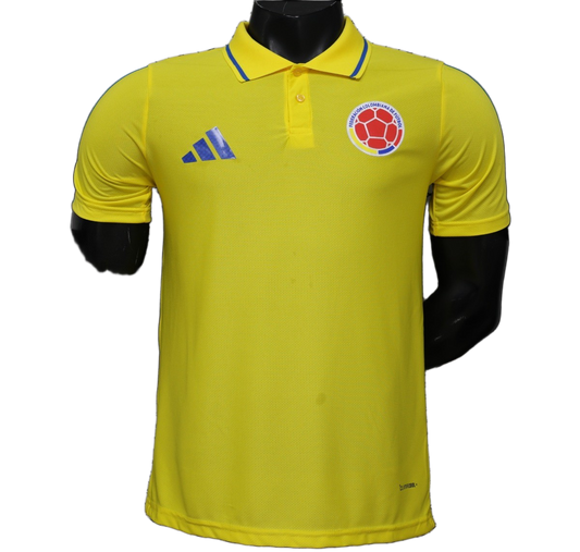 Colombia 2026 Jersey – Player Version – Yellow – Polo